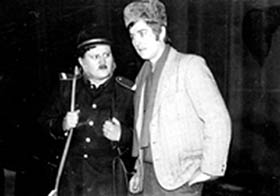 Poprv na jeviti! Oechov 1975 - v roli policajta s Jirkou Navrtilem
