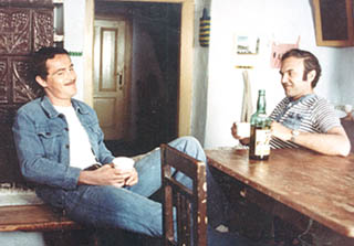 Zdenk Svrk s Janem Tskou (vlevo) ve filmu Na samot u lesa, kter bude v poadu stanice Ro 3 - Vltava pipomenut