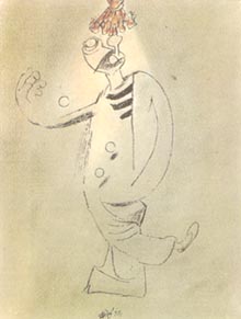 Frantiek Tich, Clown s lampou (1937)