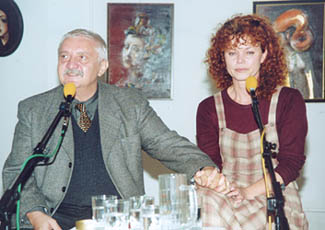 Marin Labuda a Jana Jankov v szavskm Voskovn