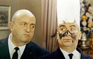 Louis de Funs a Bernard Blier v Grand restaurantu pana Septima