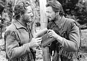 Spencer Tracy (vlevo) v hlavn roli Cesty na severozpad