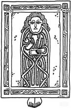 Iluminace irskho rukopisu z 8. stolet