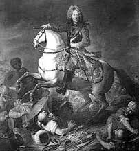 Princ Even Savojsk (1663-1736) bojuje s Turky