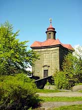 Kaple Panny Marie Snn na Hvzd byla postavena Kilinem Igncem Dientzenhoferem