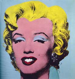 Marilyn Monroe (zde v proveden Andyho Warhola) 