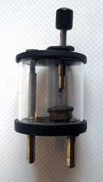 Krystalov detektor Telefunken, asi 1926