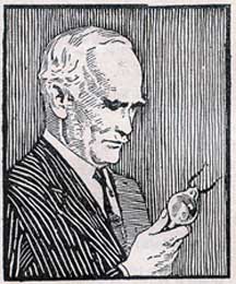 Lee de Forest na vyobrazen v asopise Radiotelegrafie a telefonie z roku 1929