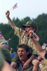 Jamboree je nejvtm celosvtovm srazem skaut