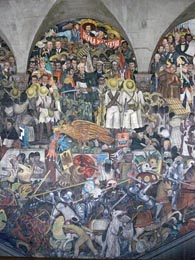 Nstnn malby Diega Rivery jsou kolektivnm portrtem mexickch osobnost