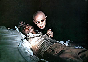 Klaus Kinski jako Nosferatu ve filmu, kter je uvdn v rmci Projektu 100