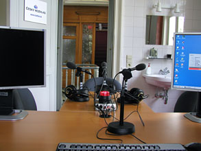 Nové studio Českého rozhlasu v Bruselu
