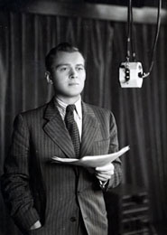 Karel Hger v letech, v nich se v brnnskm rdiu seznamoval s mikrofonem
