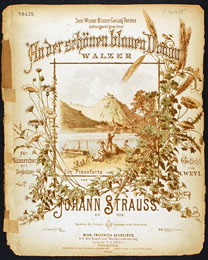Jedno z prvnch vydn partitury Netopra z druh poloviny 19. stolet