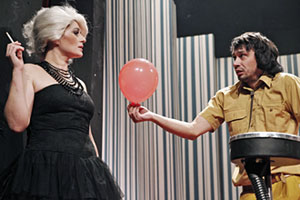 Natlie Drabikov (Elmra) a Pavel Lika (Tartuffe) v Tartuffe Games