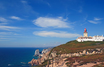 Cabo da Roca, msto, kde Ji Vejvoda natel s Vclavem Havlem vjezdn Hovory v Lnech