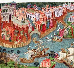 Marco Polo vyplouv z Bentek. Dom piveze milionov cestopis.