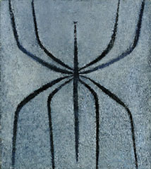 Vclav Botk: Pavouk (1957, olej, pltno)
