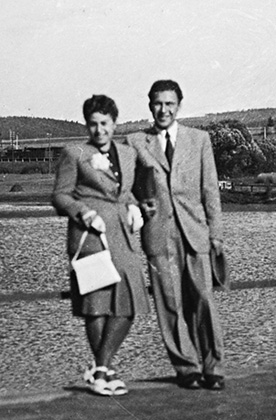 Zdenka a milovan Arno v lt 1940