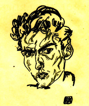 Takhle Sonku vidl Egon Schiele