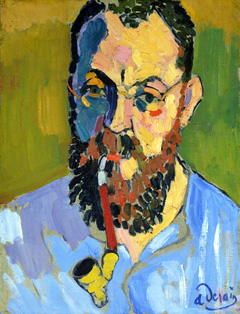 Andr Derain: Portrt Henriho Matisse, 1905
