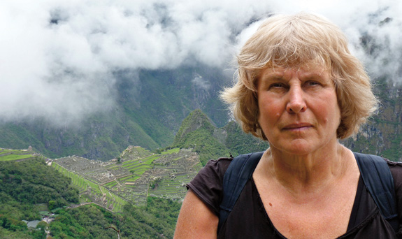 Novin mus umt sv zitky sdlovat. Pavla Jazairiov na Machu Picchu.