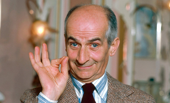 Louis de Funes (19141983), jeho roztomil potrhloue zbouje snad kad, by se v tchto dnech doil rovnho sta let